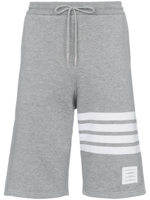 Thom Browne 4-Bar jersey shorts - Grey
