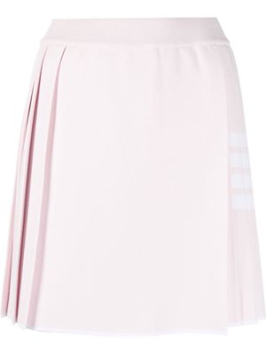 Thom Browne 4-Bar pleated miniskirt - Pink