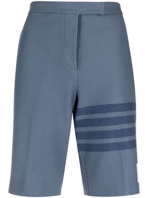 Thom Browne 4-bar stripe bermuda shorts - Blue