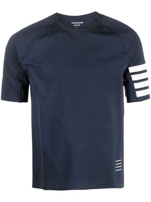 Thom Browne 4-Bar stripe T-shirt - 461 NAVY