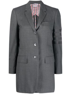 Thom Browne 4-Bar stripe wool blazer - Grey