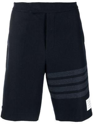 Thom Browne 4-Bar striped shorts - Blue
