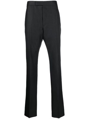 Thom Browne back-strap tailored trousers - 015 CHARCOAL