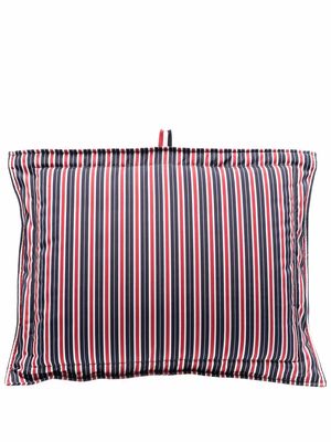 Thom Browne Bar-stripe Pillow clutch - Blue
