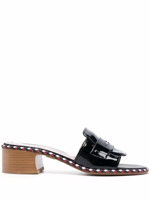 Thom Browne block-heel sandals - Black