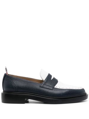 Thom Browne classic lightweight penny loafers - Blue