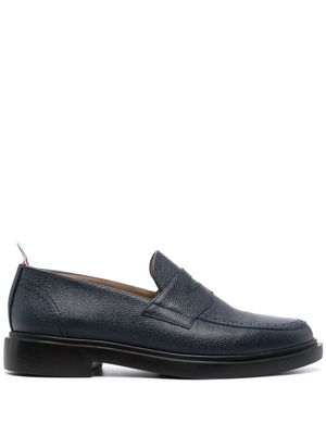 Thom Browne classic penny leather loafers - Blue