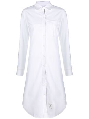 Thom Browne classic shirtdress - White