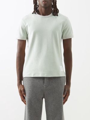 Thom Browne - Cotton-jersey T-shirt - Mens - Green
