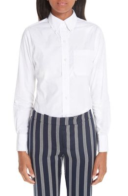 Thom Browne Cotton Shirt in White