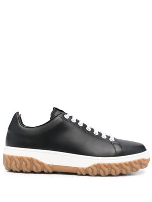 Thom Browne Court lace-up sneakers - Black
