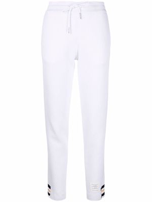 Thom Browne cricket stripe track pants - White