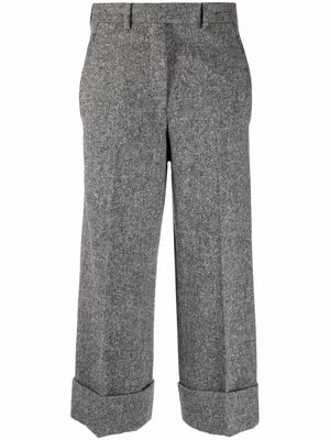Thom Browne Donegal wool tailored trousers - Grey