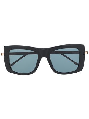 Thom Browne Eyewear oversize square-frame sunglasses - Black