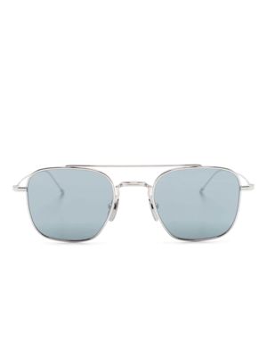 Thom Browne Eyewear pilot-frame tinted sunglasses - 045 02