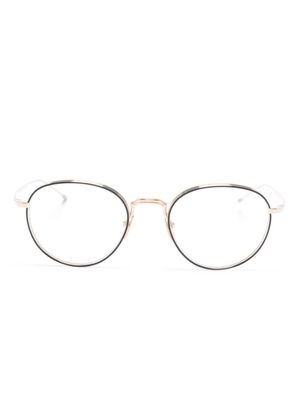Thom Browne Eyewear round-frame clear glasses - 715 02