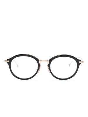 Thom Browne Eyewear round-frame glasses - 001 BLACK