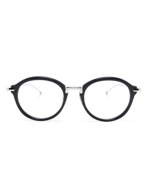 Thom Browne Eyewear round-frame glasses - 415 NAVY
