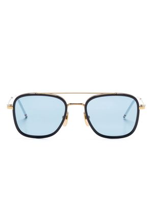 Thom Browne Eyewear square-frame sunglasses - 415 NAVY