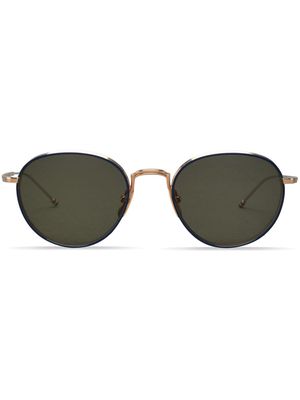 Thom Browne Eyewear TB119 pantos-frame sunglasses - Gold