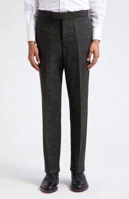 Thom Browne Fit 1 Backstrap Wool Trousers in Green