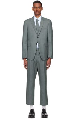 Thom Browne Gray Classic Super 120s Suit