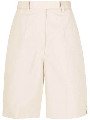 Thom Browne high-waisted tailored shorts - Neutrals