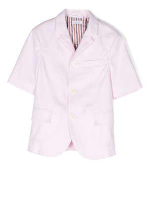 Thom Browne Kids short-sleeve sport coat - Pink
