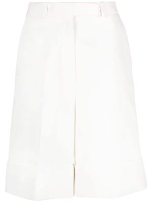 Thom Browne knee-length tailored shorts - White