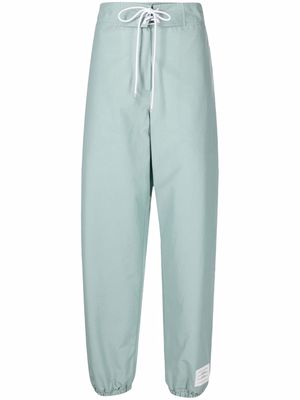 Thom Browne lace-up track pants - Blue