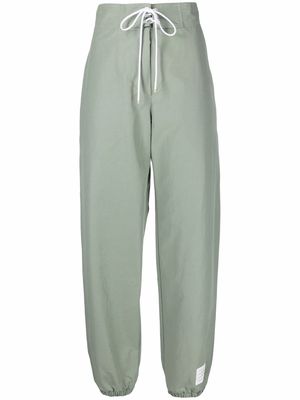 Thom Browne lace-up track pants - Green