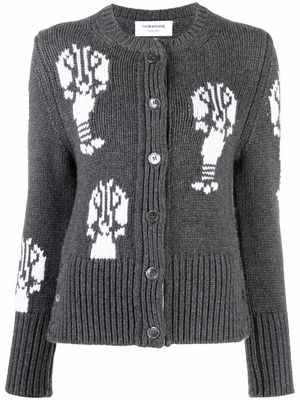 Thom Browne Lobster Icon crew-neck jumper - Grey