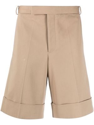 Thom Browne low-rise tailored shorts - Neutrals