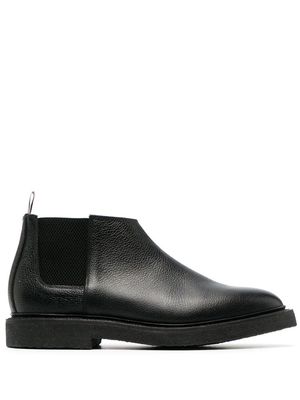 Thom Browne mid-top chelsea ankle boots - Black