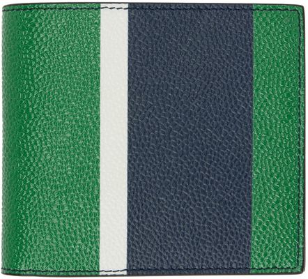 Thom Browne Navy Stripe Wallet