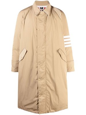 Thom Browne oversized downfilled coat - Neutrals