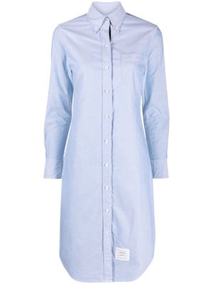 Thom Browne Oxford cotton shirtdress - Blue