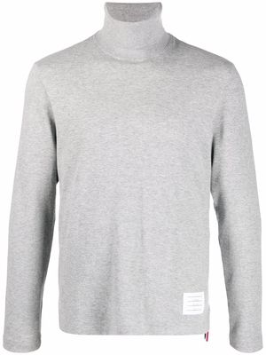 Thom Browne roll-neck jumper - Grey