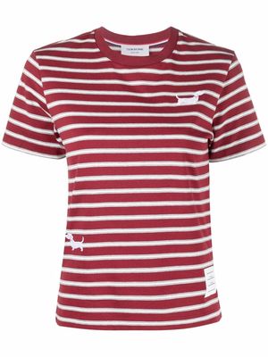 Thom Browne round-neck T-shirt - Red
