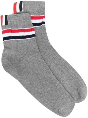 Thom Browne RWB ankle-length socks - Grey
