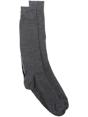 Thom Browne RWB Stripe socks - Grey