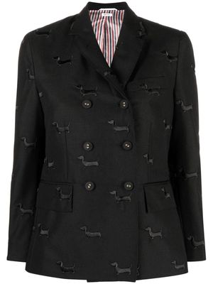 Thom Browne single-breasted tailored blazer - Black