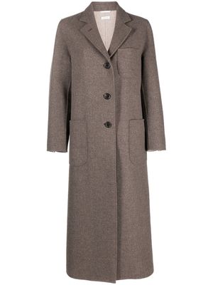 Thom Browne single-breasted wool-cashmere coat