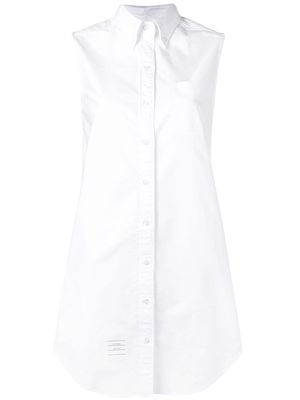 Thom Browne sleeveless shirt - White