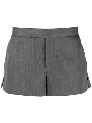 Thom Browne tailored wool shorts - Grey