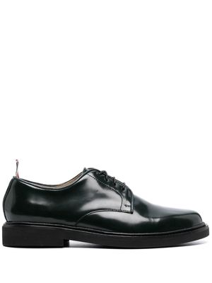 Thom Browne uniform lace-up loafers - Green
