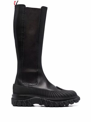 Thom Browne Wingtip Equestrian-style boots - Black