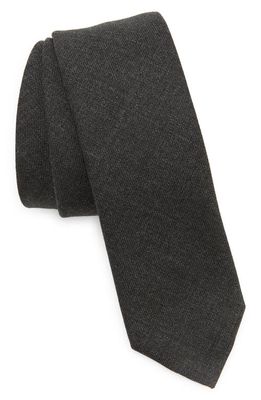 Thom Browne Wool Tie in Dark Grey