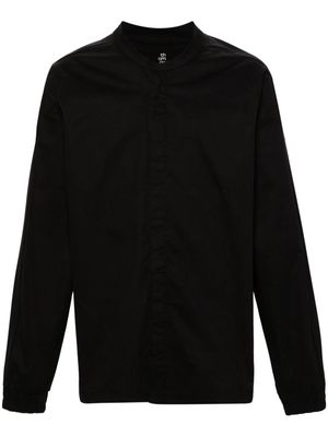 Thom Krom band-collar panelled shirt - Black