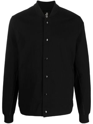 Thom Krom band collar shirt jacket - Black